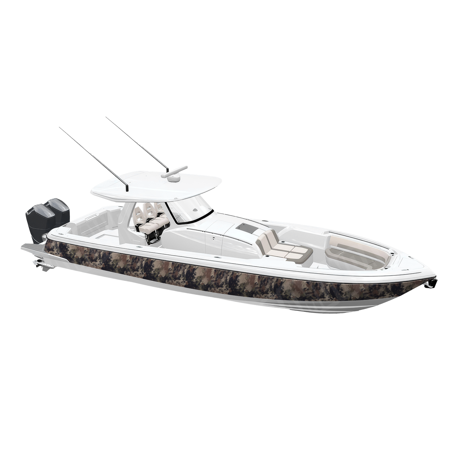 Substrate Saigon Camo Boat Vinyl Wrap