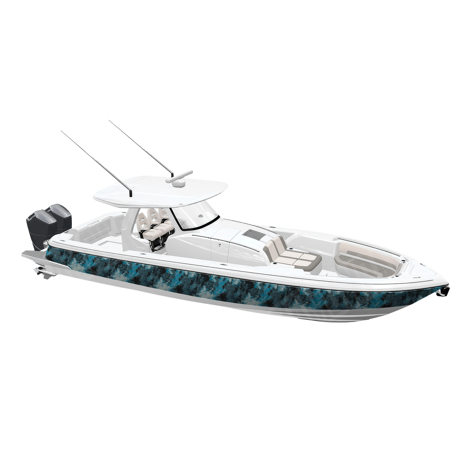 Veil Stryk Womens Camo Boat Vinyl Wrap