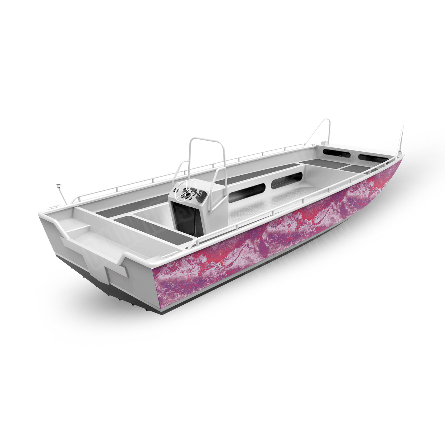Realtree XTREME Hot Pop Boat Vinyl Wrap