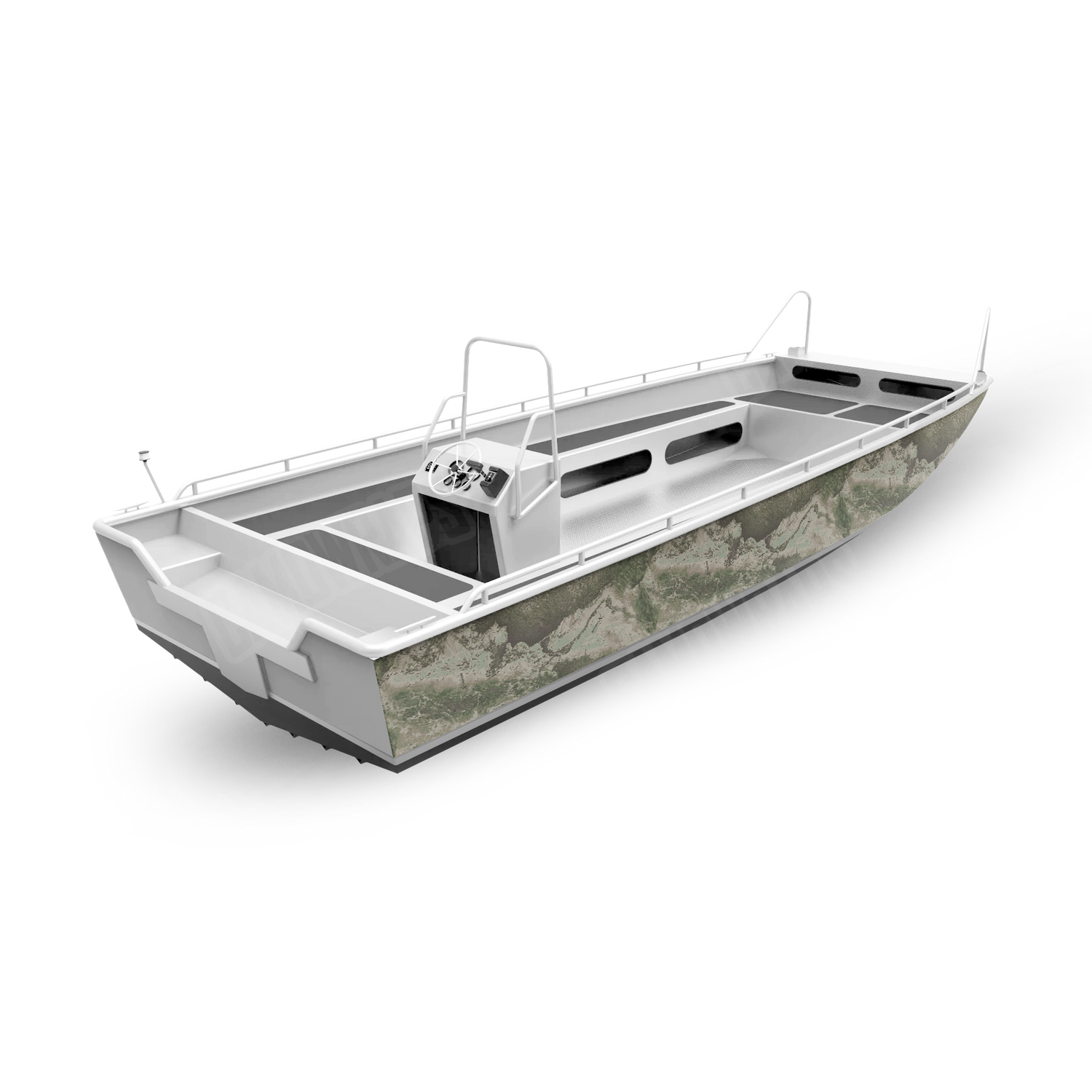 Realtree XTREME Marsh Boat Vinyl Wrap