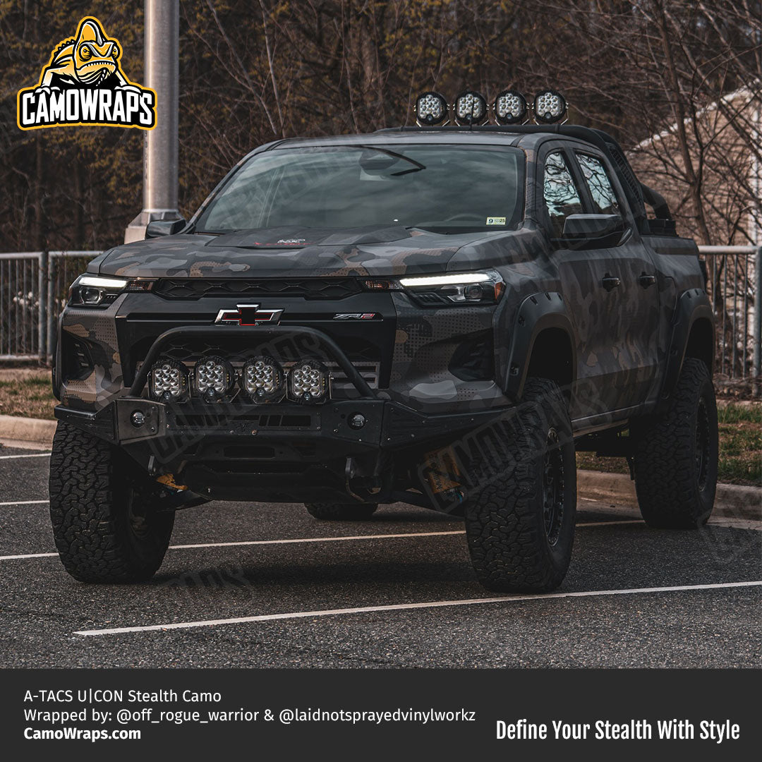 a tacs ucon truck wrap