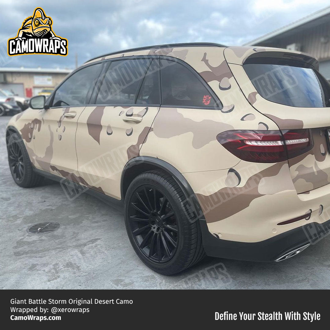 desert camo suv wrap