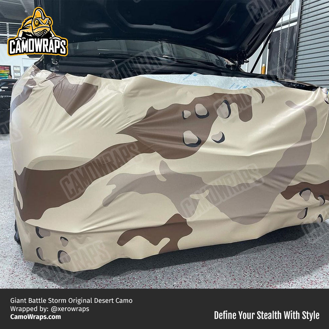 desert camo car wrap