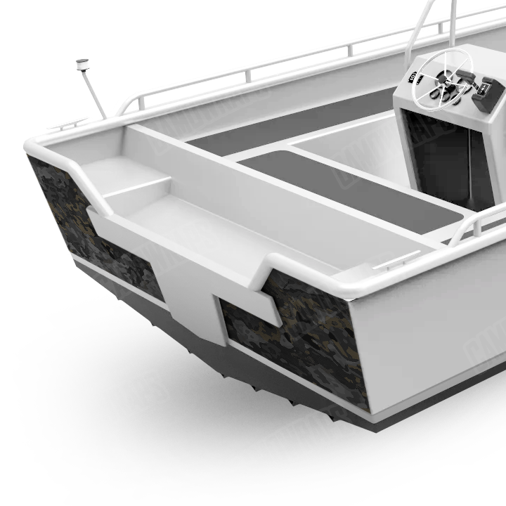 A-TACS U|CON Stealth Boat Transom Camo Vinyl Wrap