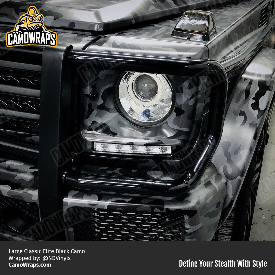 black camo g-wagon wrap