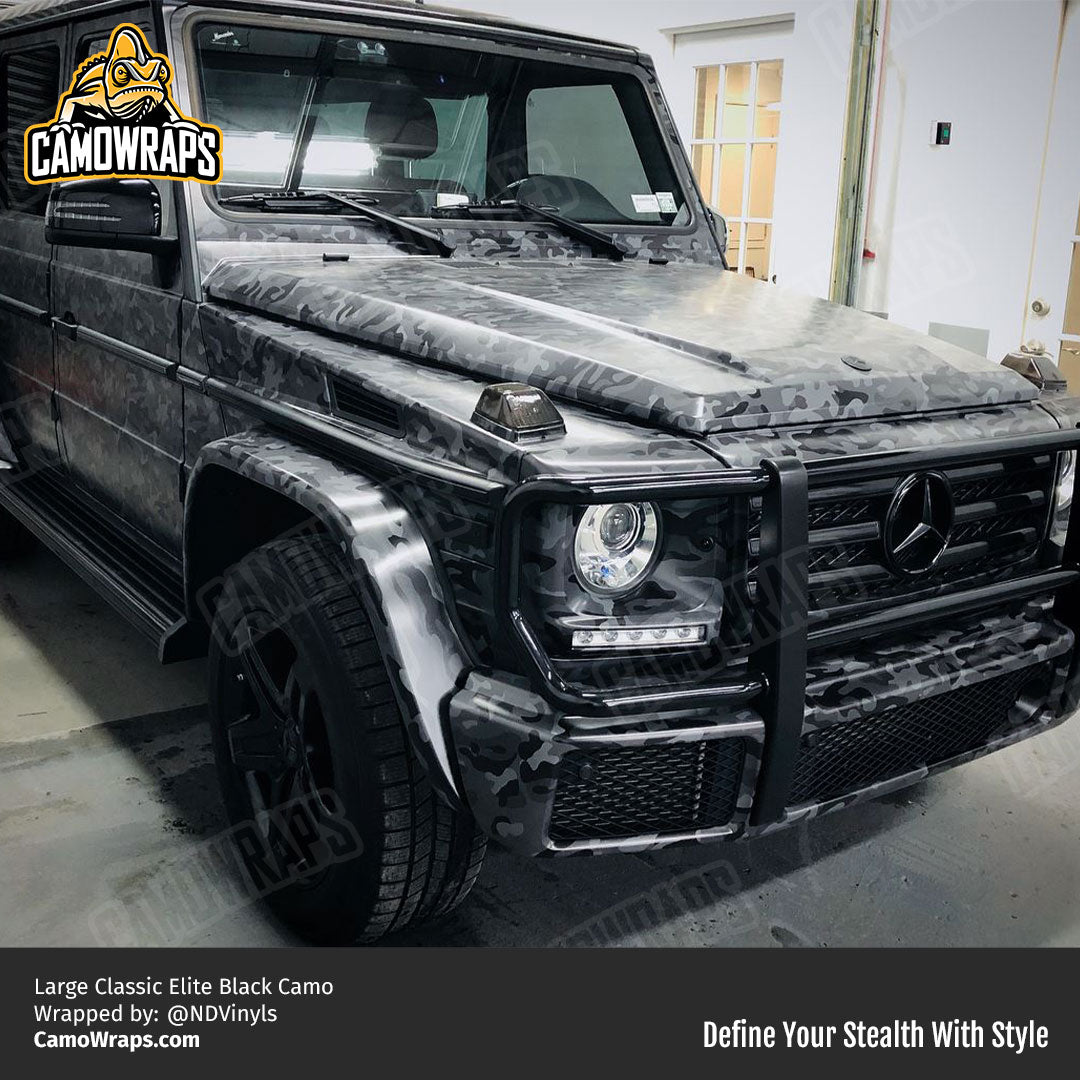 black camo g-wagon wrap