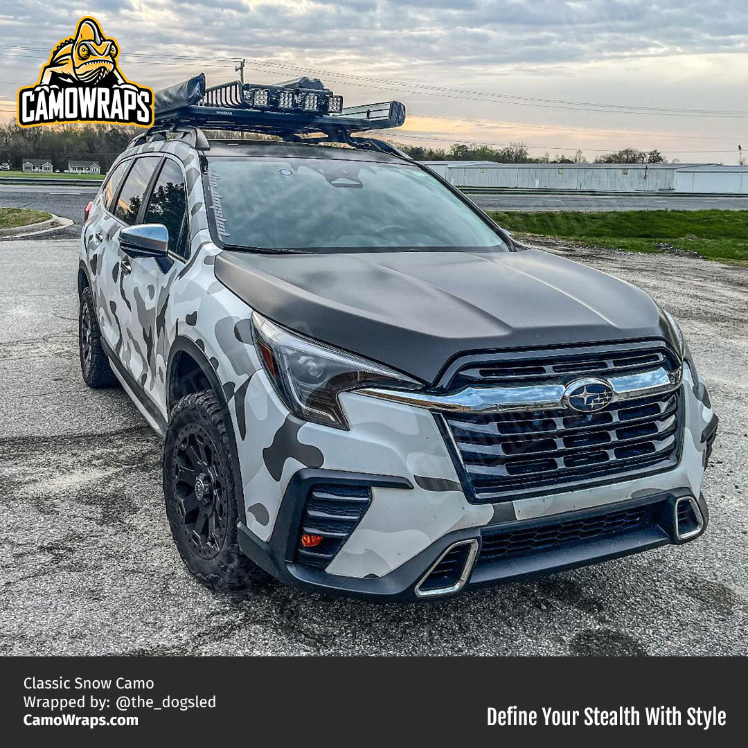 snow camo subaru wrap