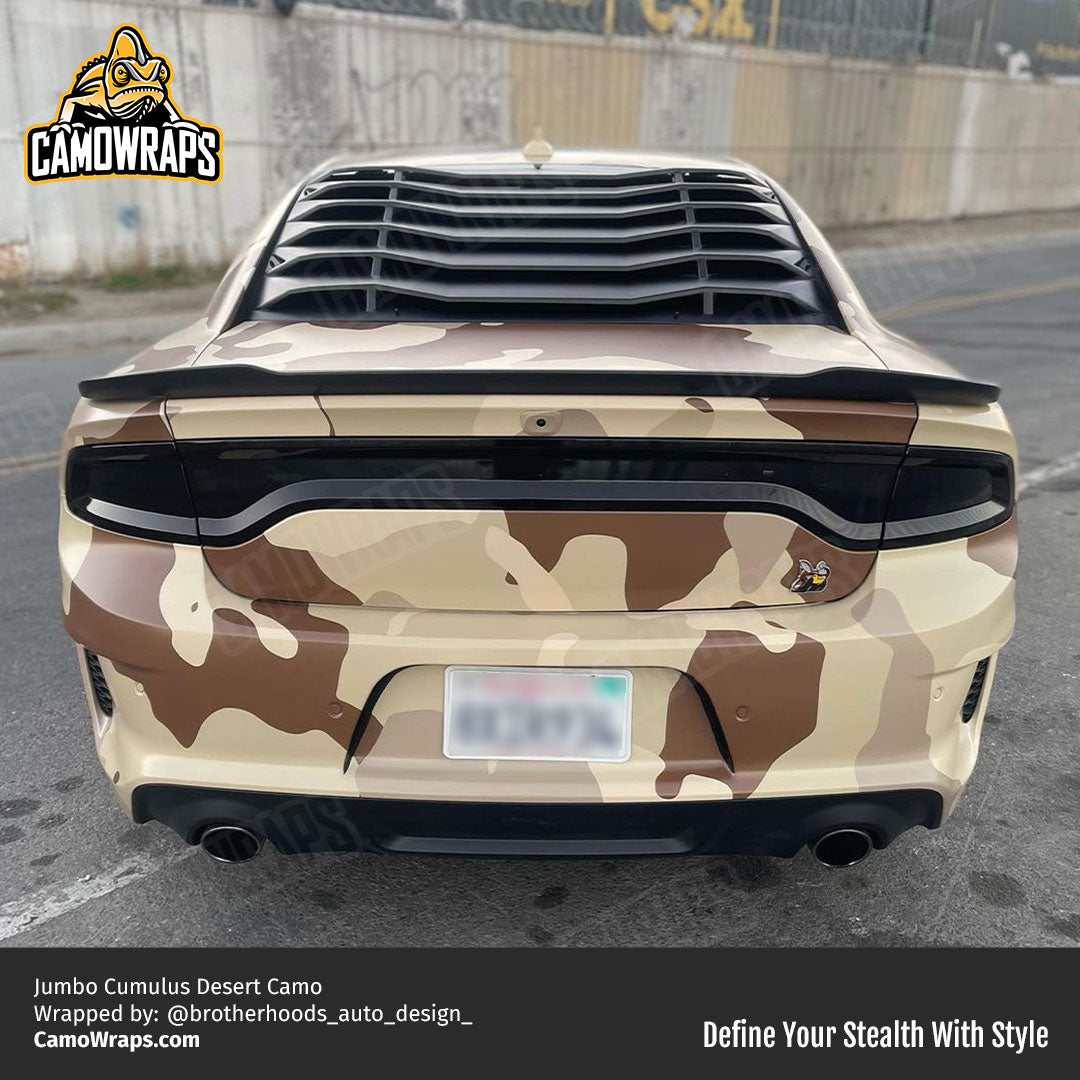 desert camo charger wrap