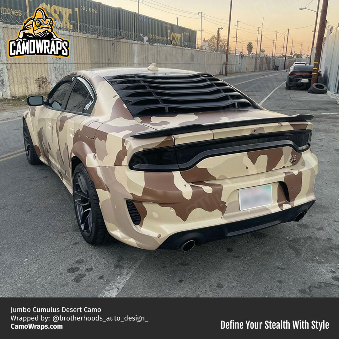 desert camo charger wrap