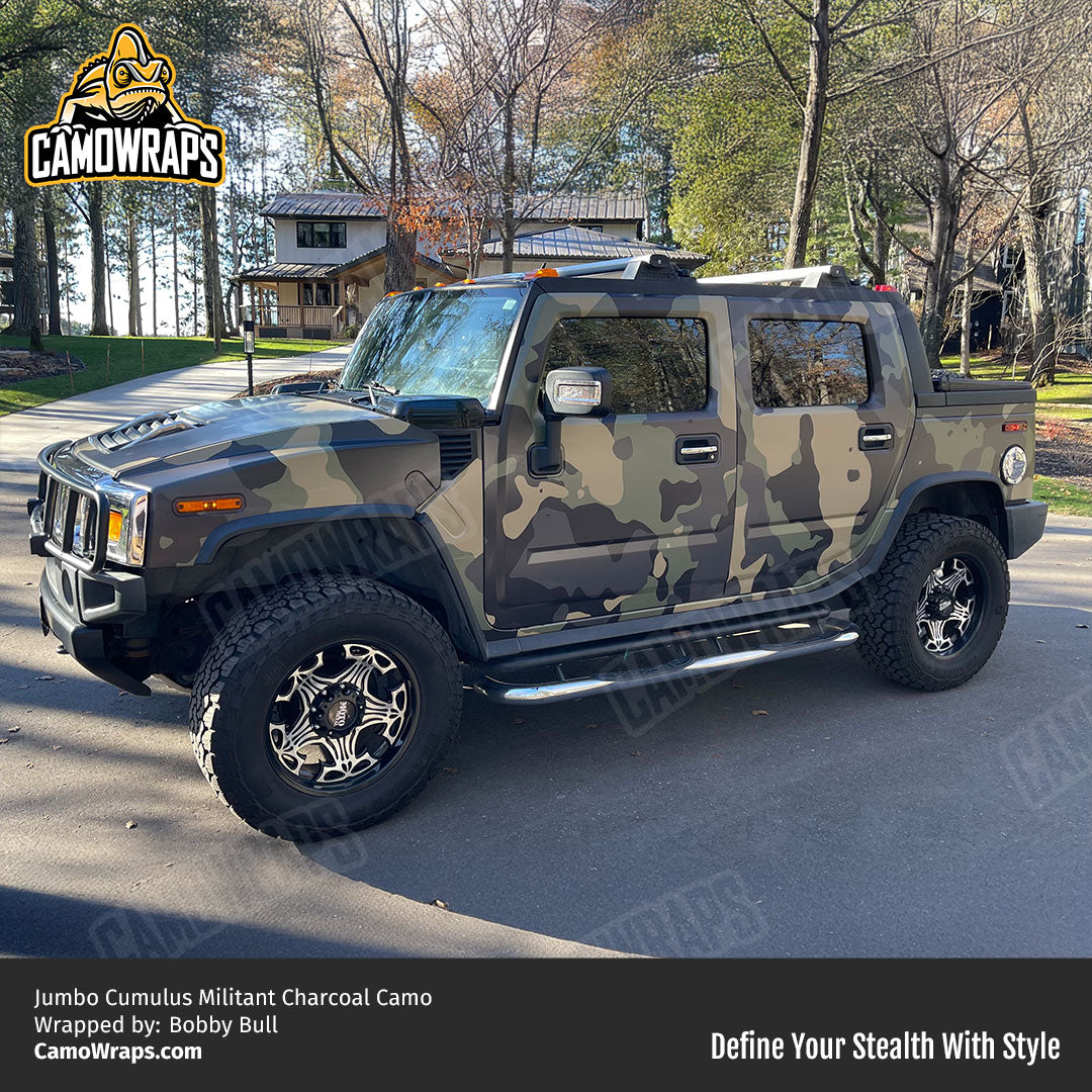 camo hummer wrap