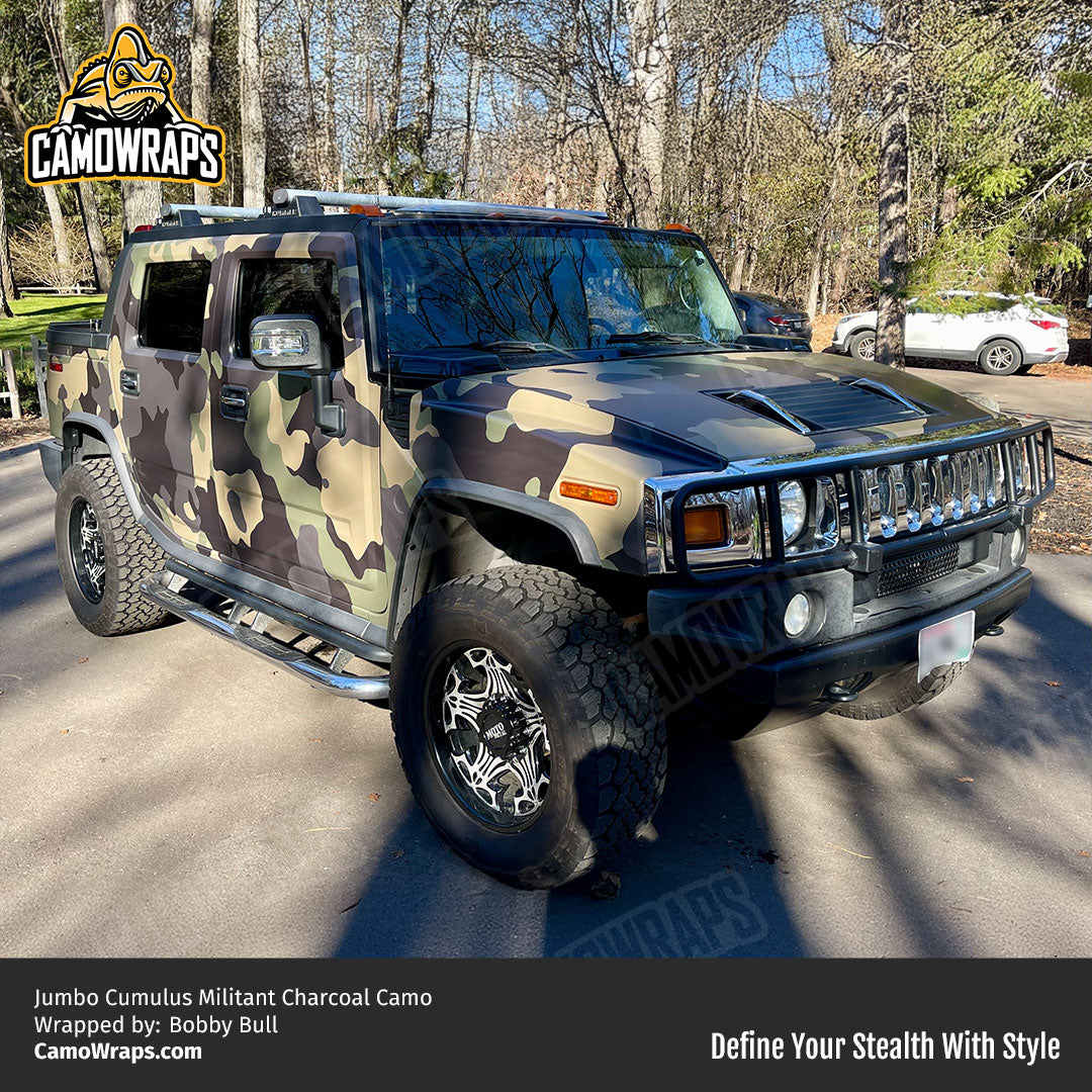 camo hummer wrap