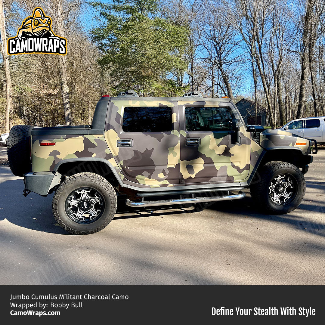 camo hummer wrap