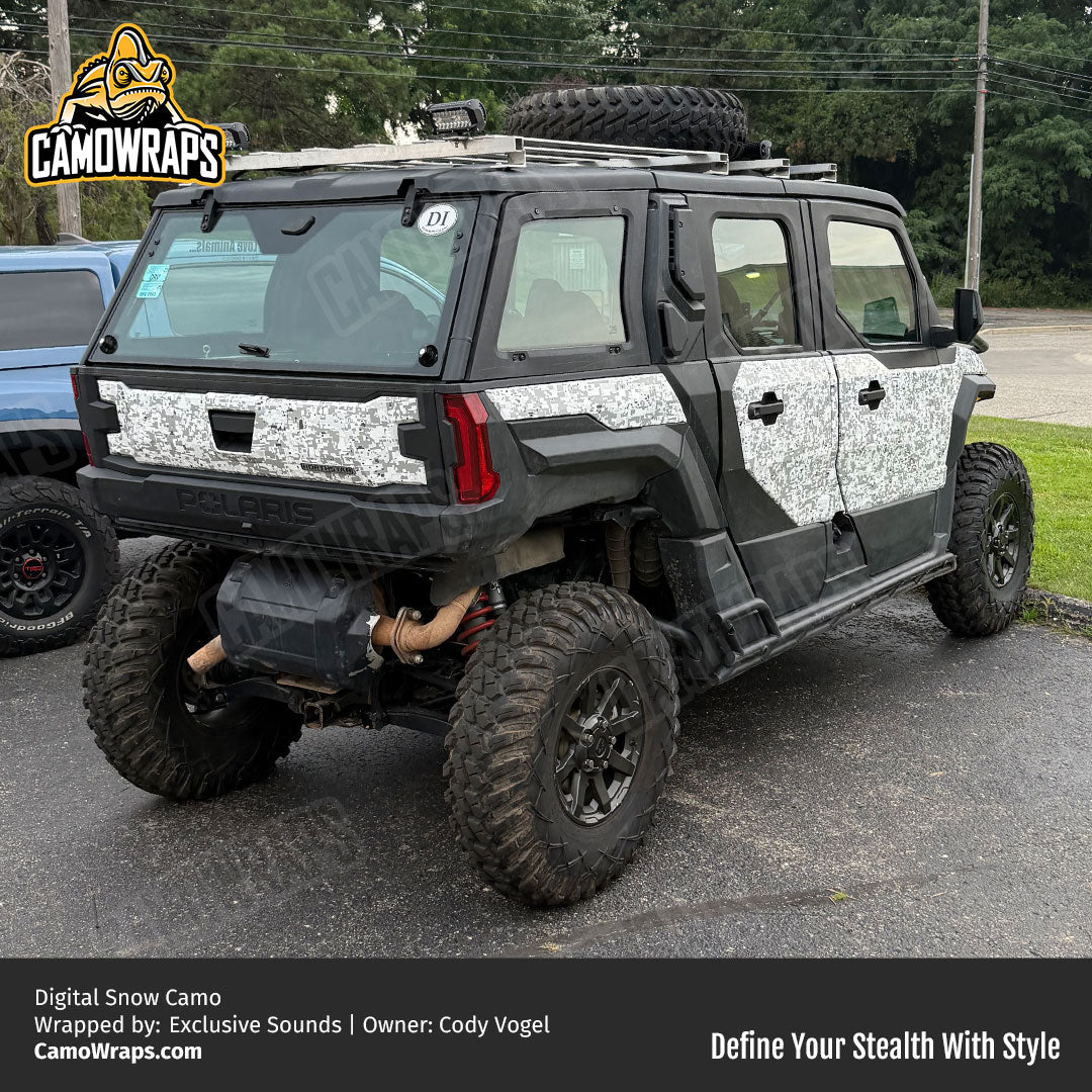 digital camo side by side wrap