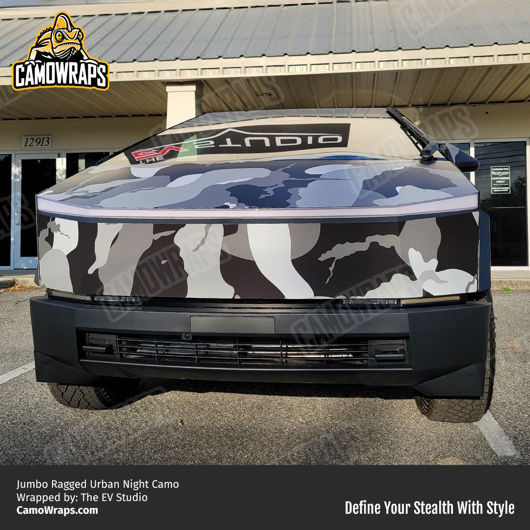Jumbo Ragged Urban Night Camo Vinyl Wrap