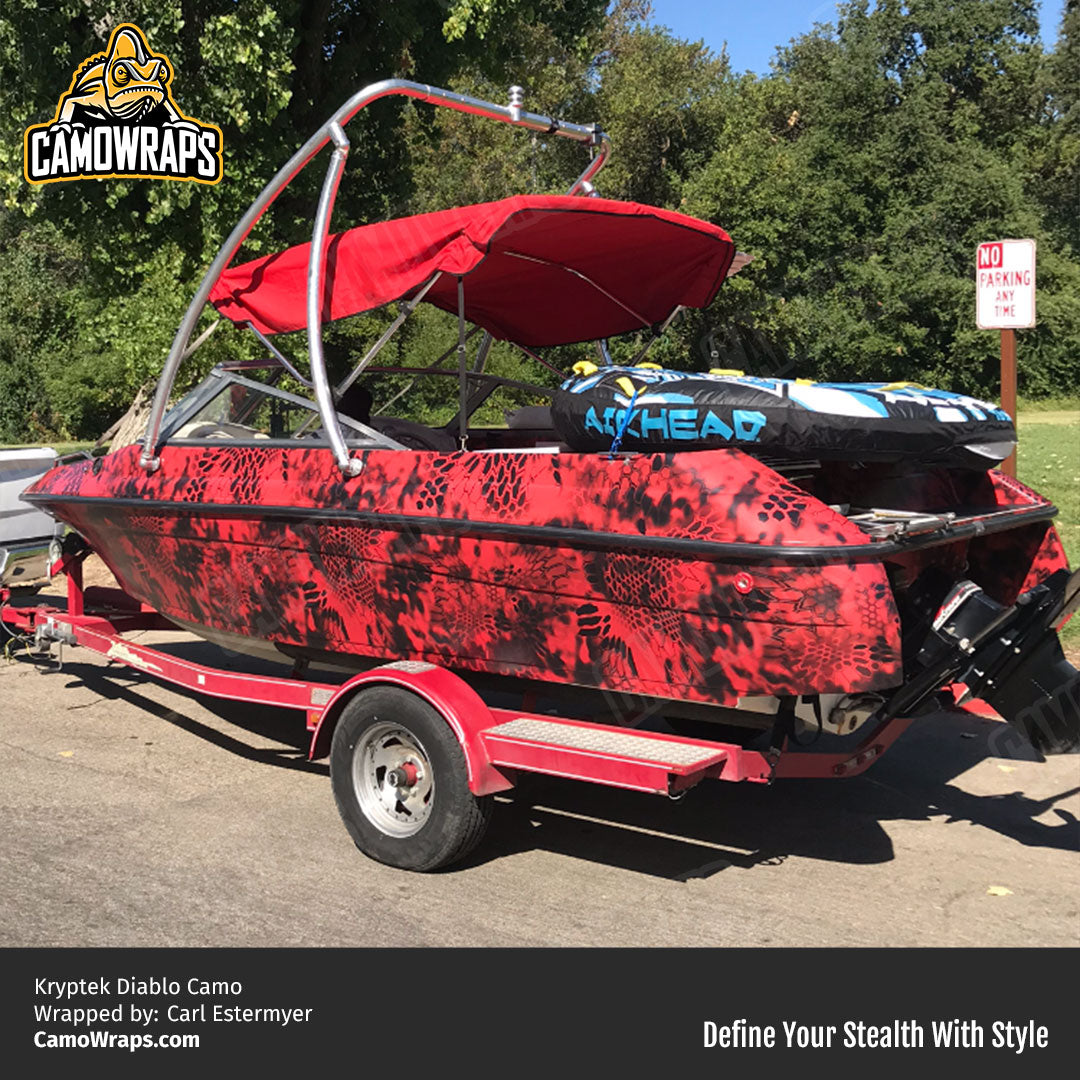 kryptek diablo boat wrap