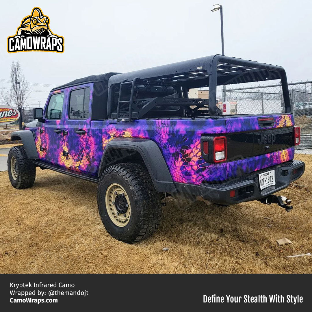 kryptek infrared camo jeep wrap