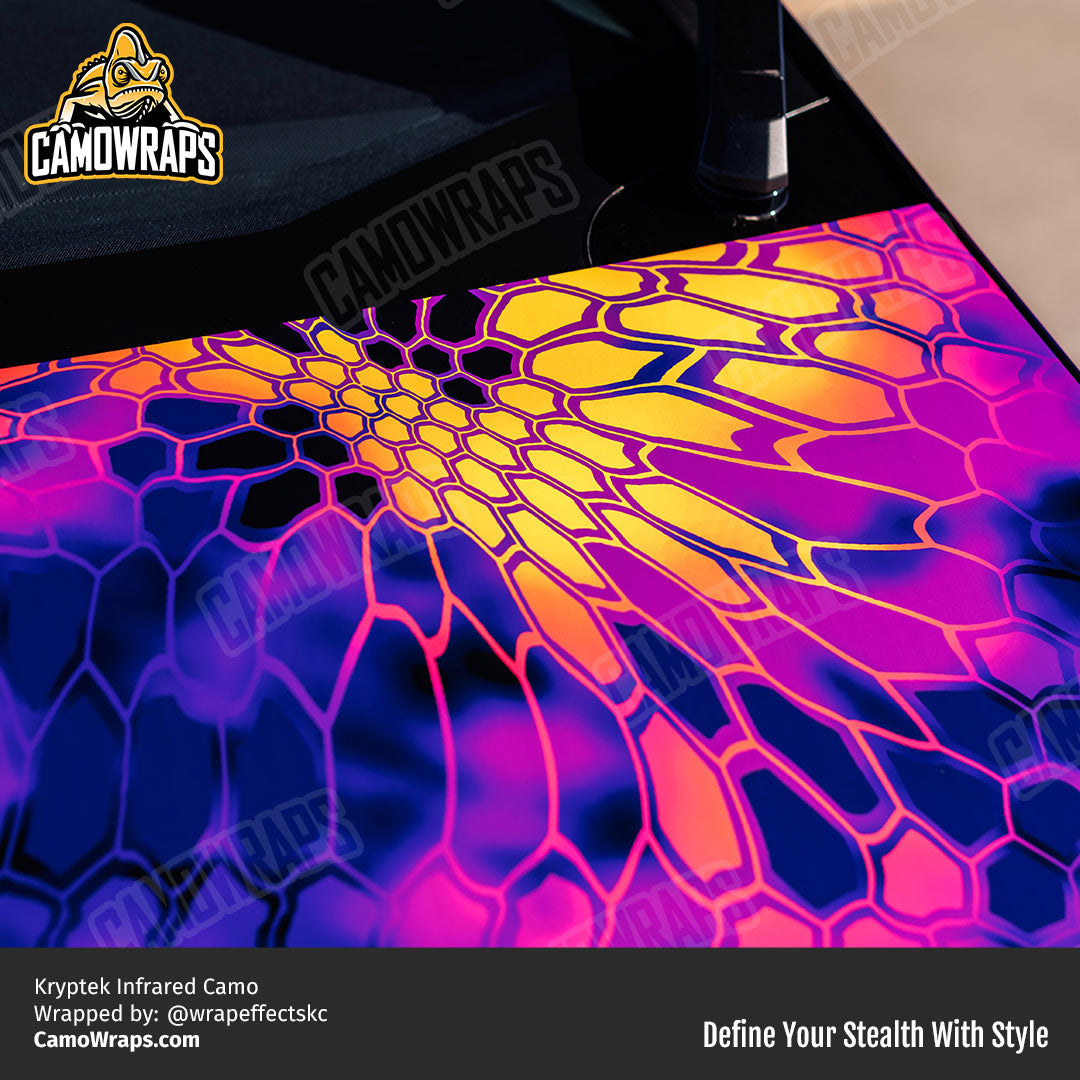 kryptek cybertruck wrap