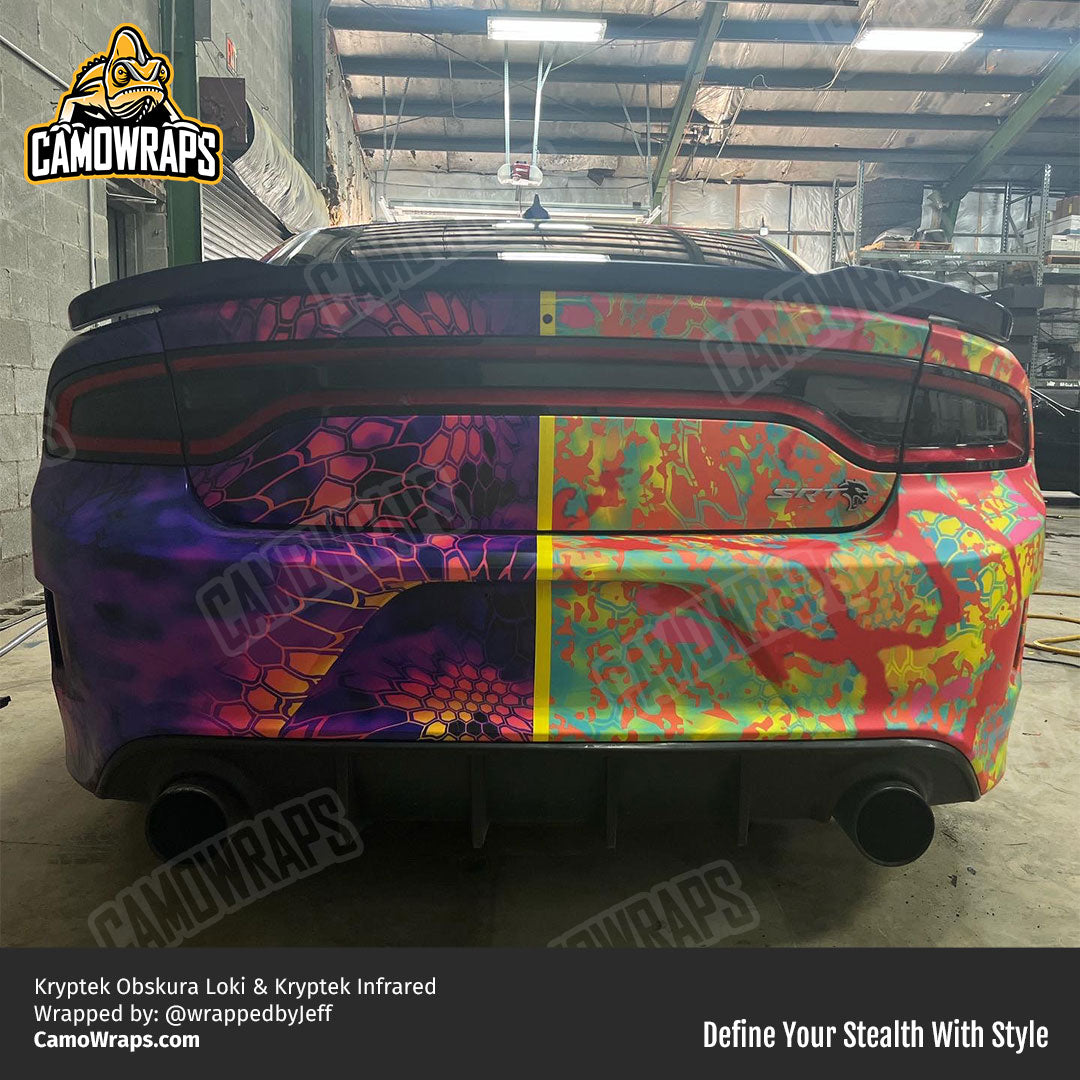 purple kryptek camo charger wrap