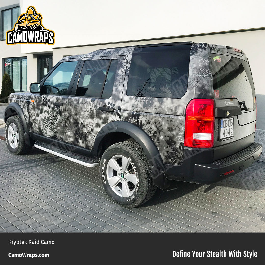 kryptek raid land rover wrap