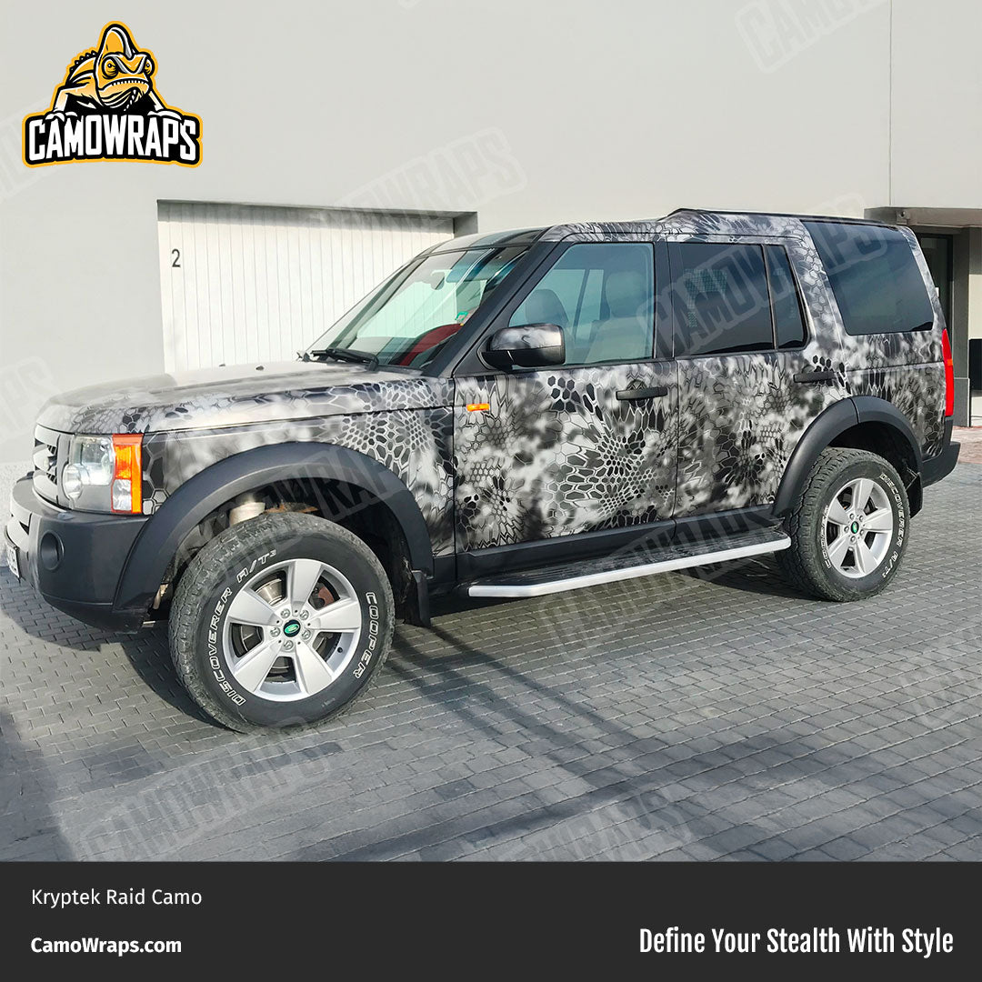 kryptek raid land rover wrap