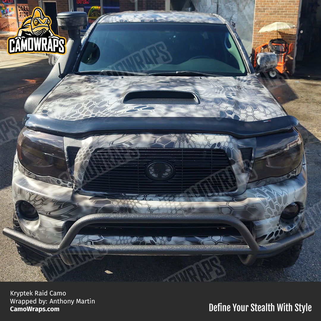kryptek raid truck wrap