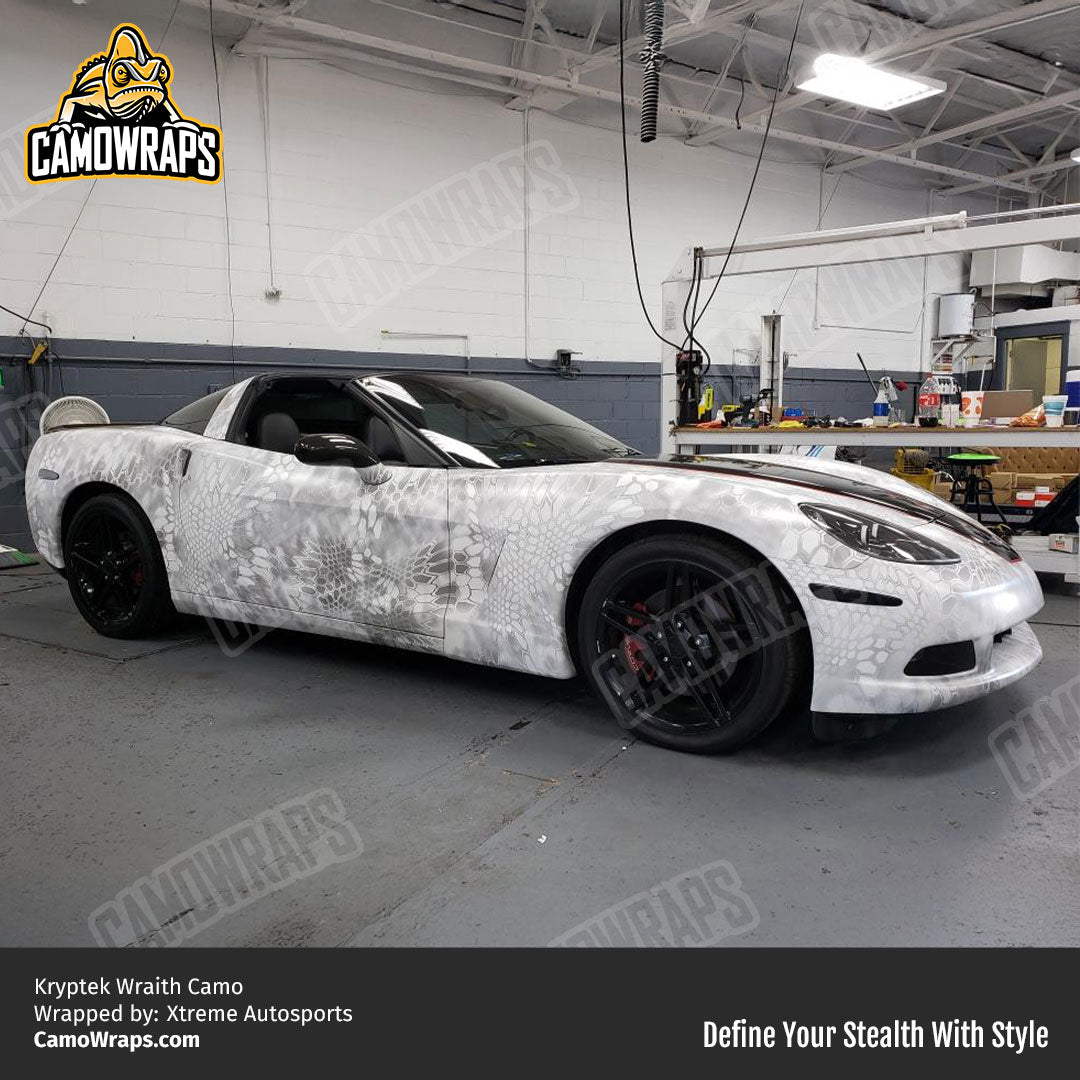 kryptek wraith corvette wrap