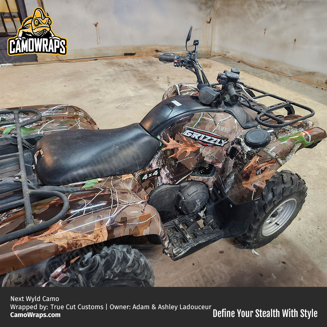 next camo atv wrap