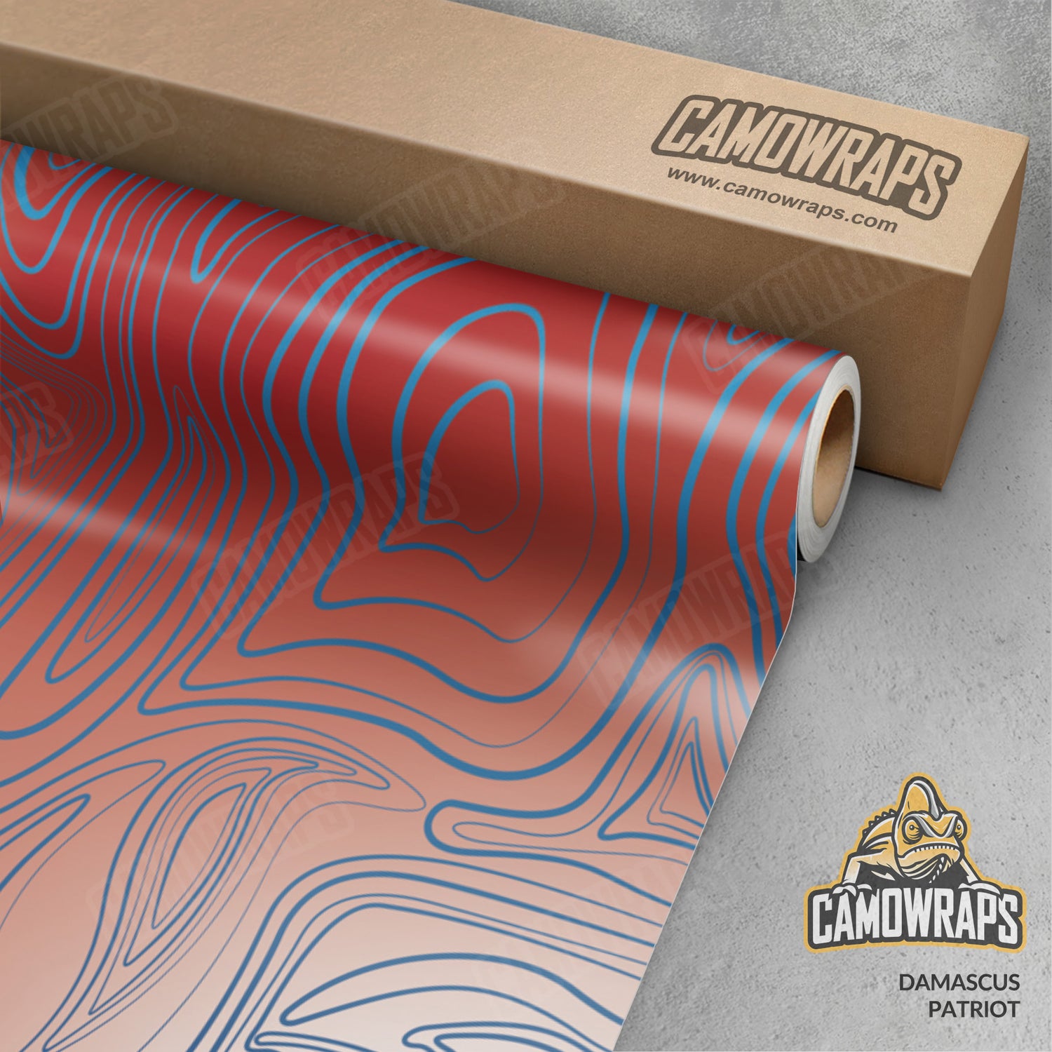 Damascus Patriot Camo Vinyl Wrap