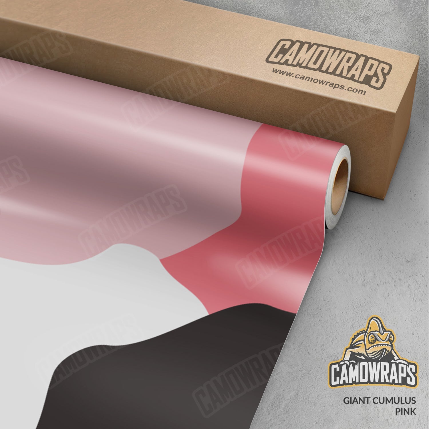 Giant Cumulus Pink Camo Vinyl Wrap