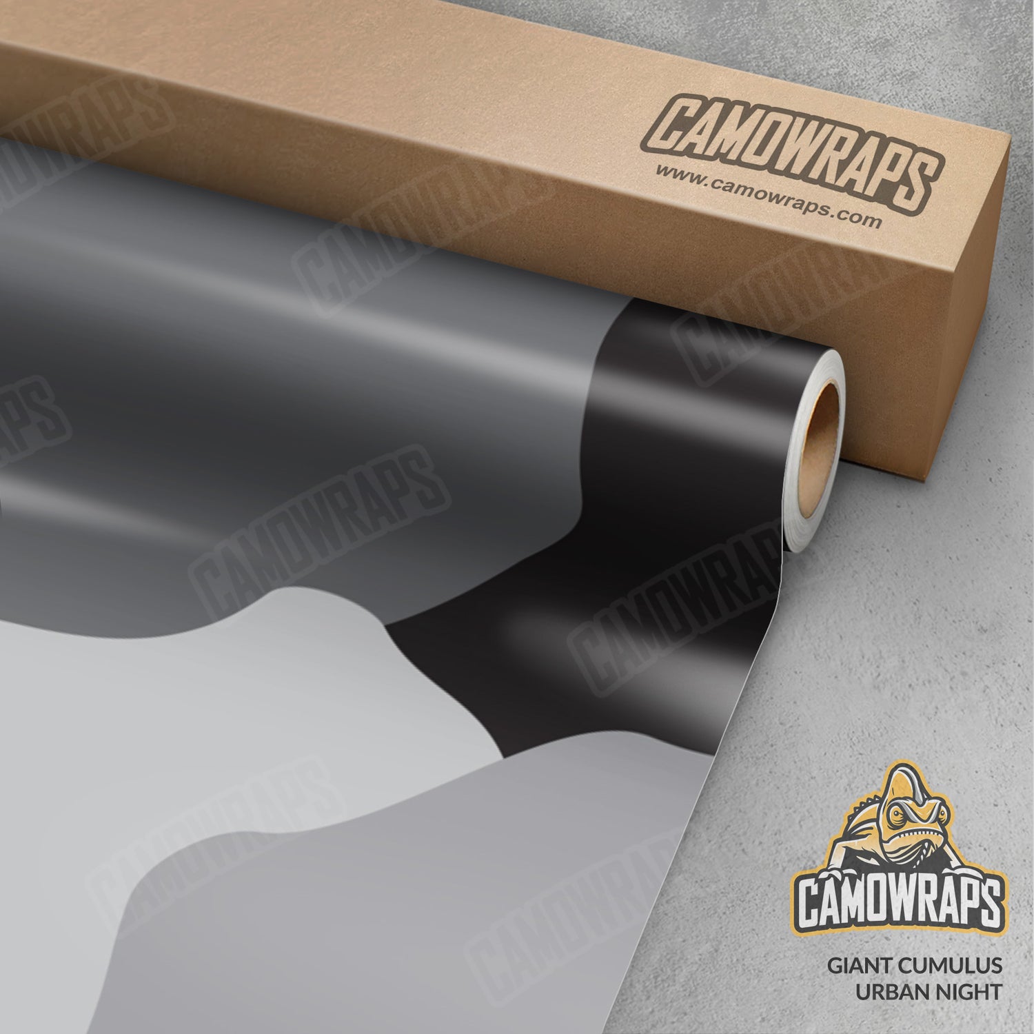 Giant Cumulus Urban Night Camo Vinyl Wrap