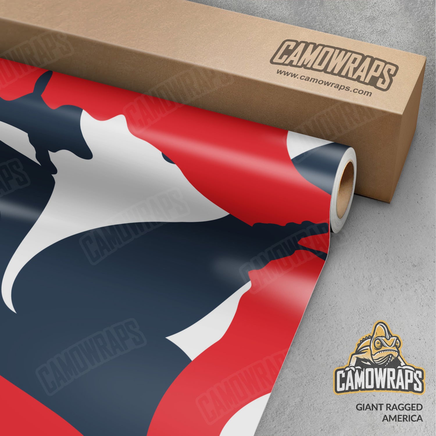 Giant Ragged America Camo Vinyl Wrap