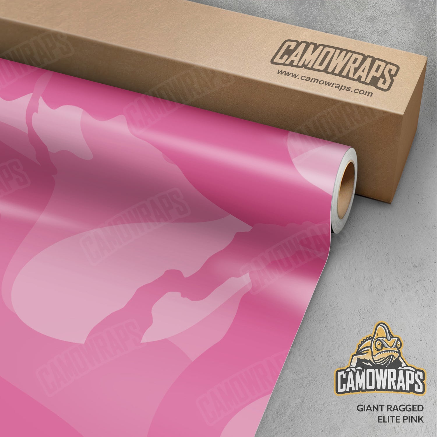 Giant Ragged Elite Pink Camo Vinyl Wrap