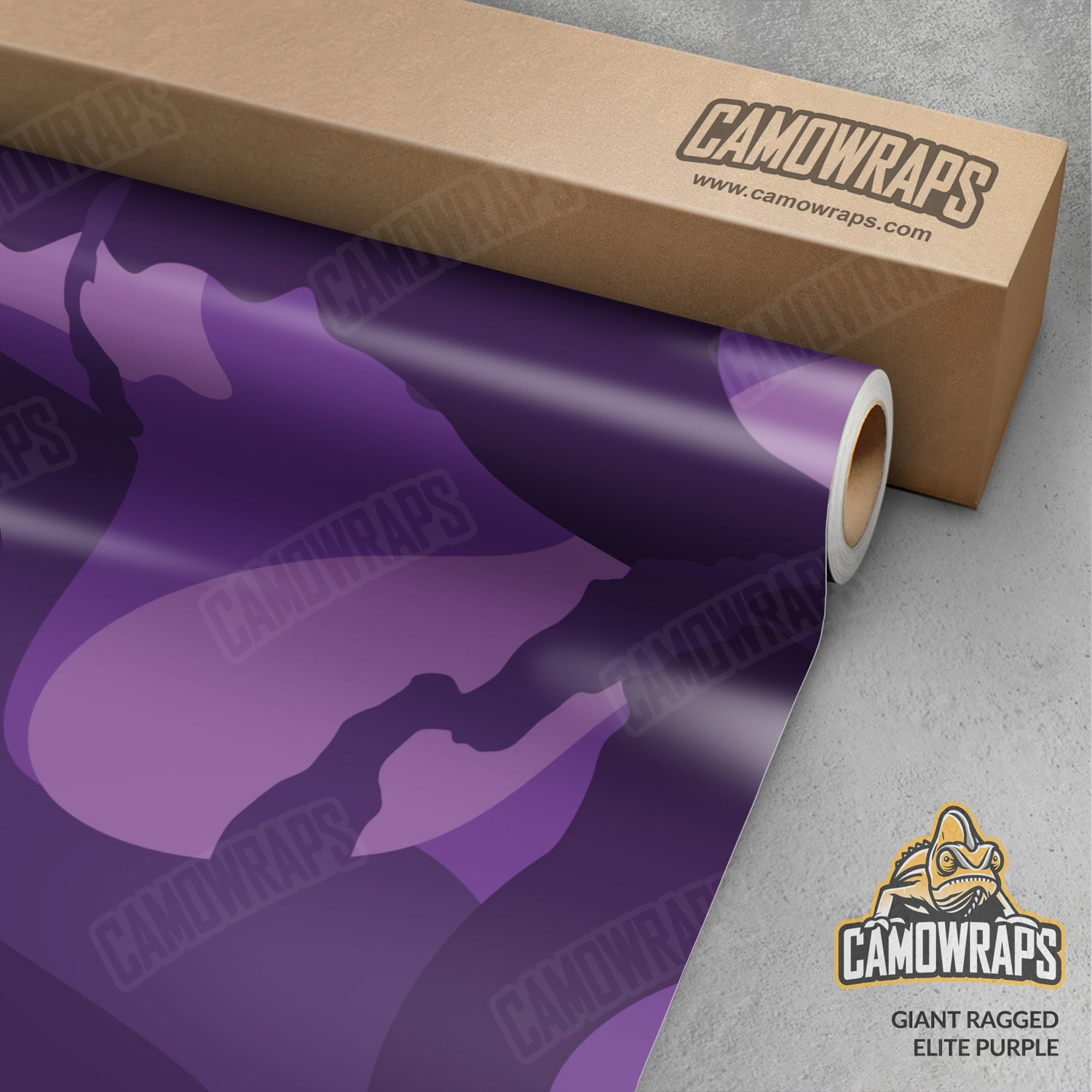 Giant Ragged Elite Purple Camo Vinyl Wrap