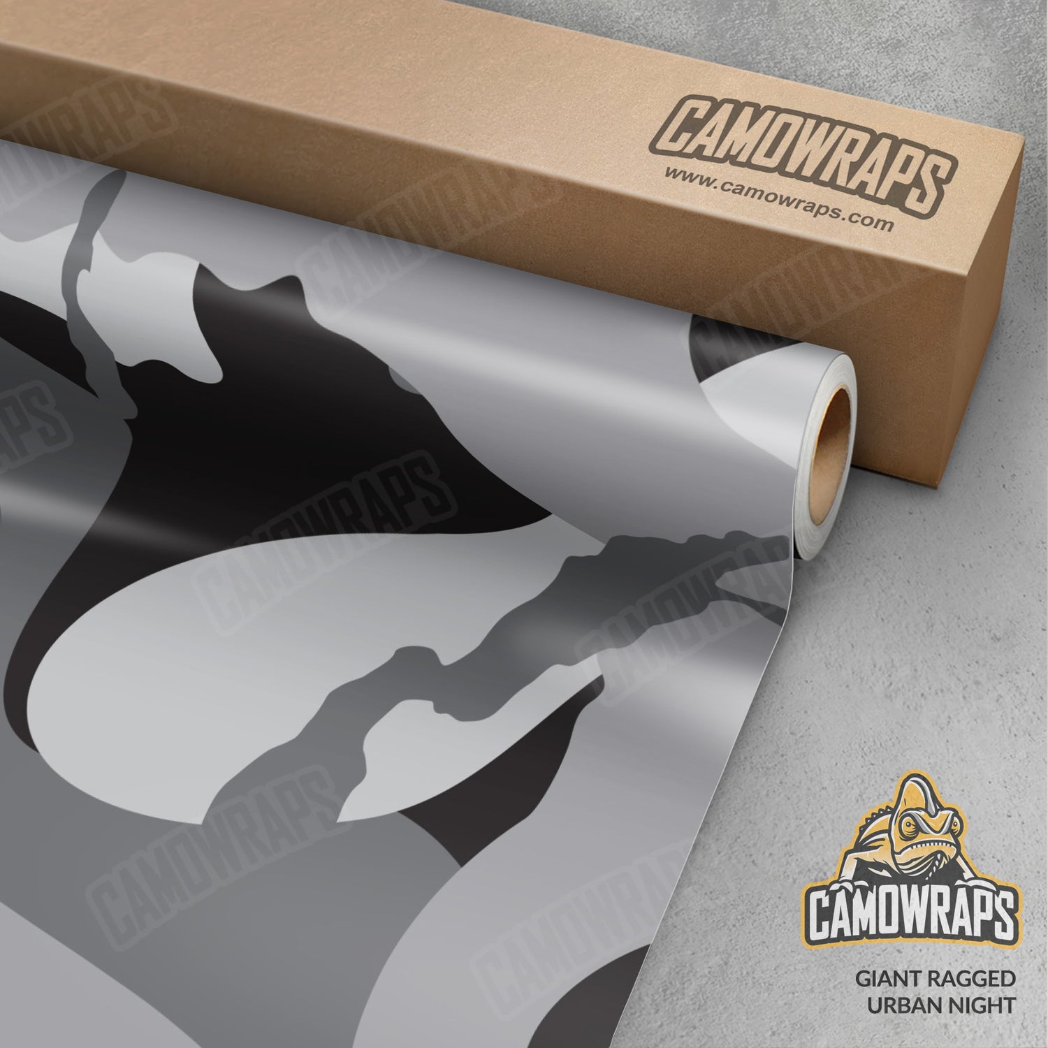 Giant Ragged Urban Night Camo Vinyl Wrap