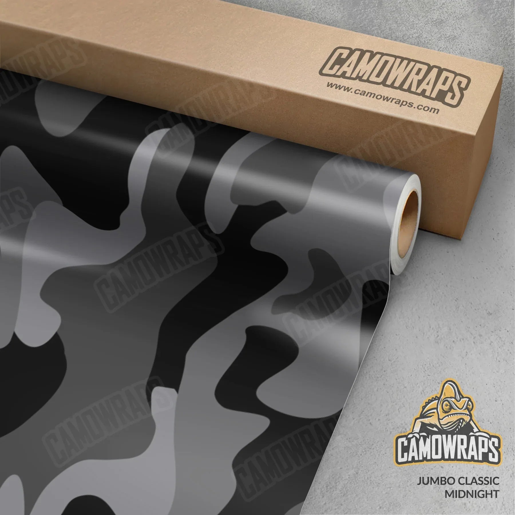 Jumbo Classic Midnight Camo Vinyl Wrap CamoWraps Camo Wraps
