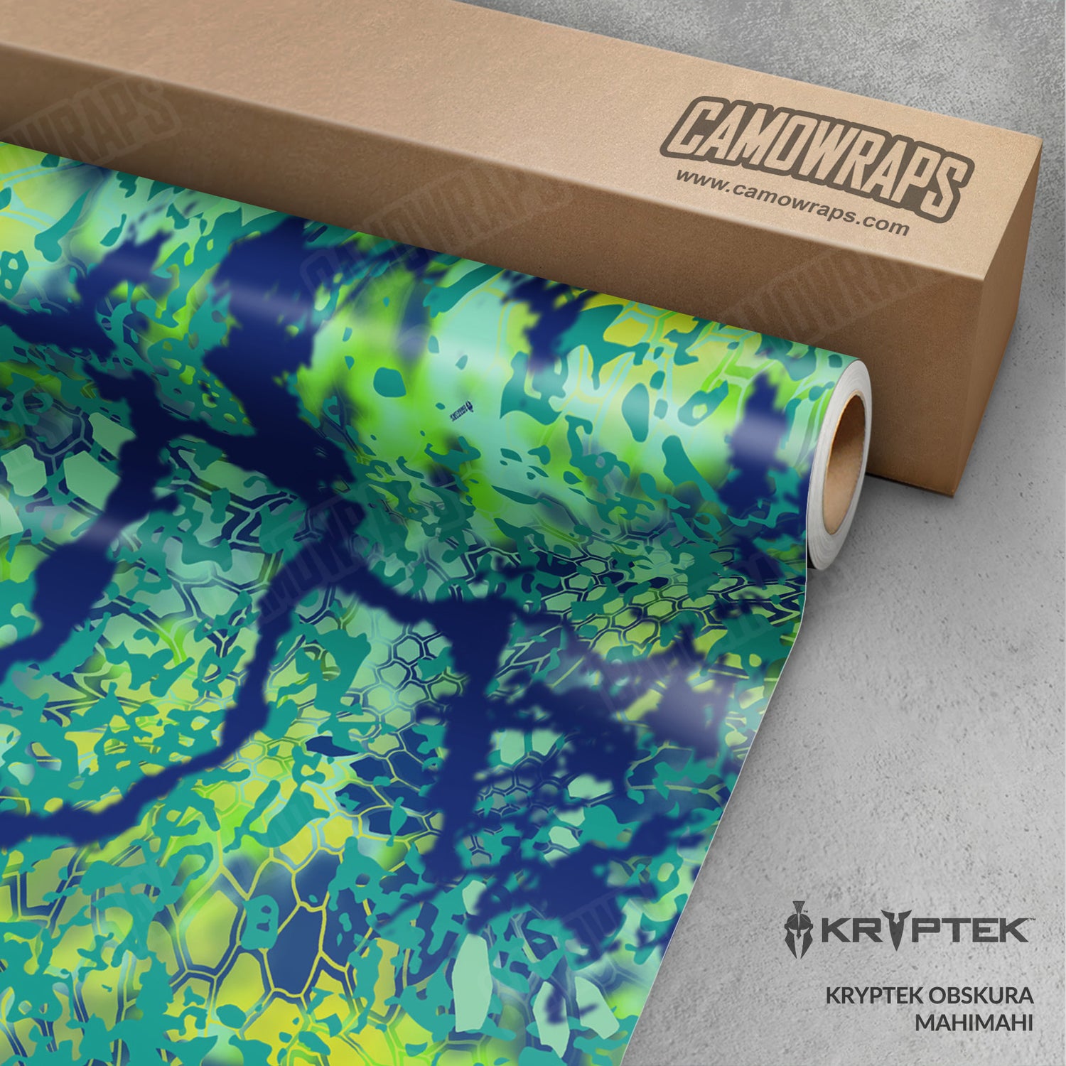 Kryptek Obskura MahiMahi Camo Vinyl Wrap