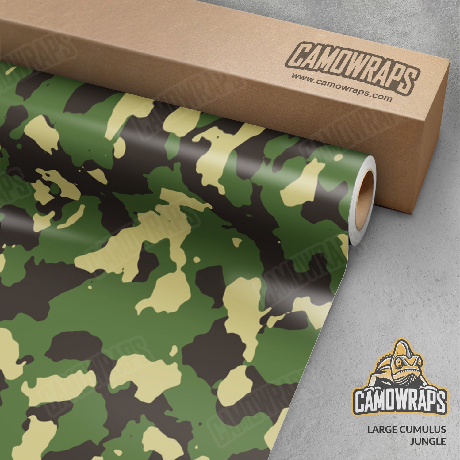 Large Cumulus Jungle Camo Vinyl Wrap