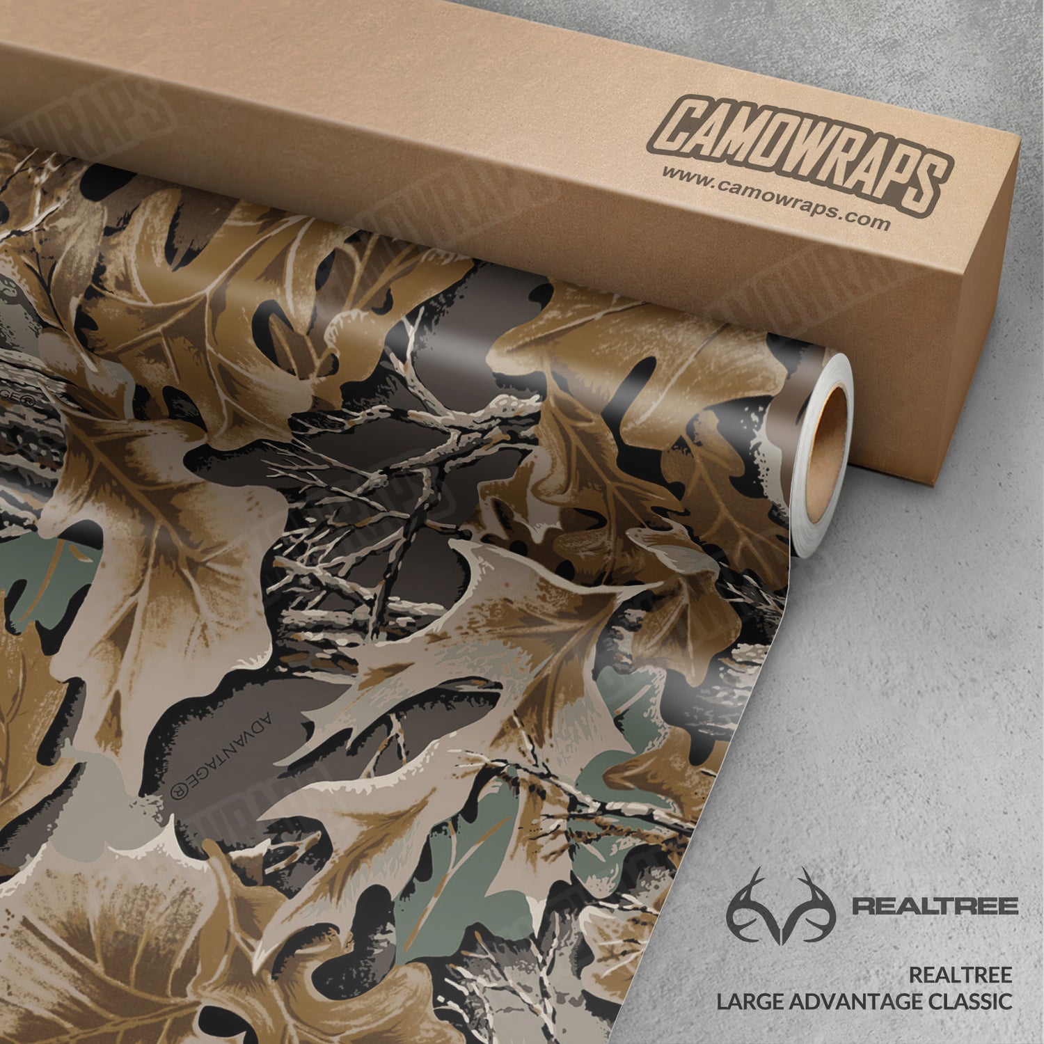 Large Realtree Advantage Classic Camo Vinyl Wrap