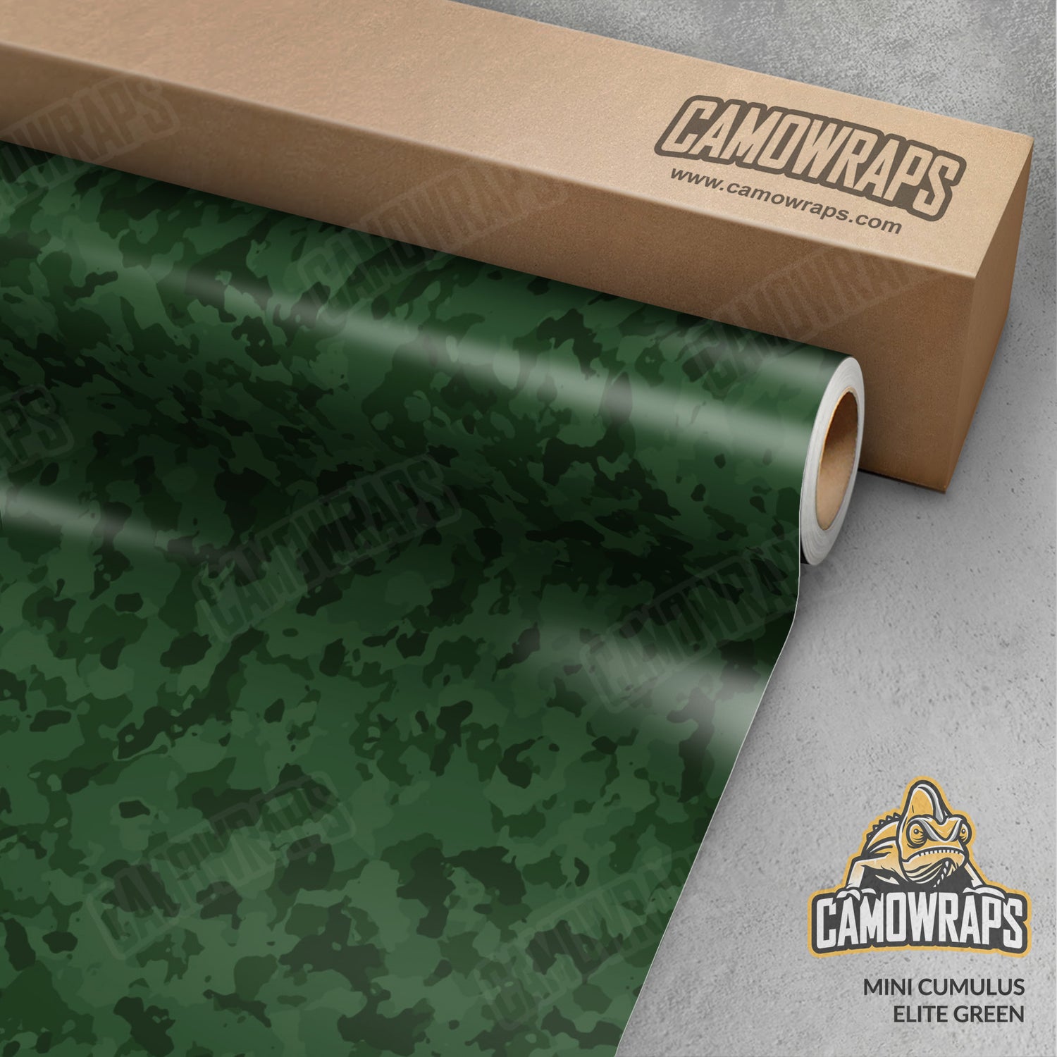 Mini Cumulus Elite Green Camo Vinyl Wrap