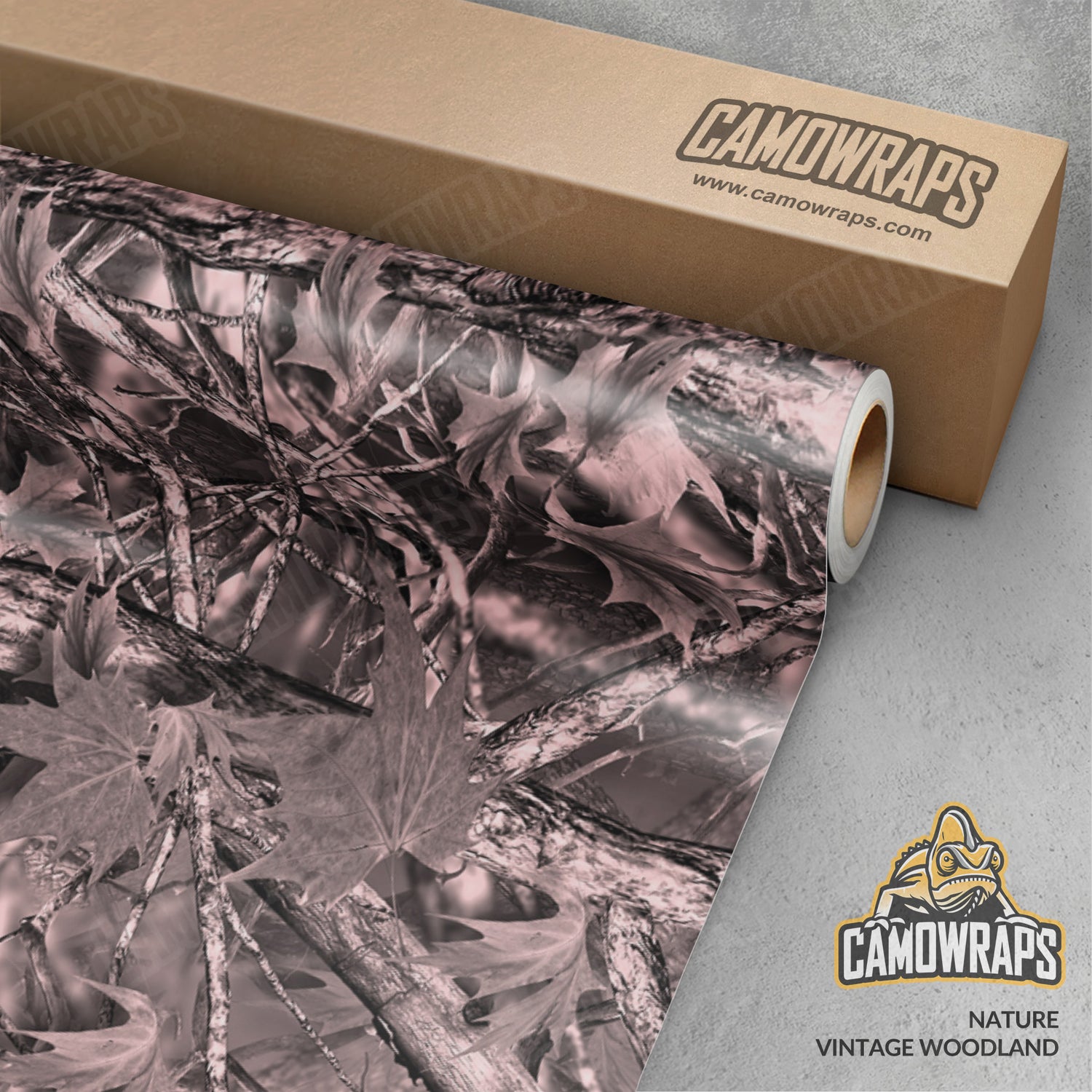 Nature Vintage Woodland Camo Vinyl Wrap