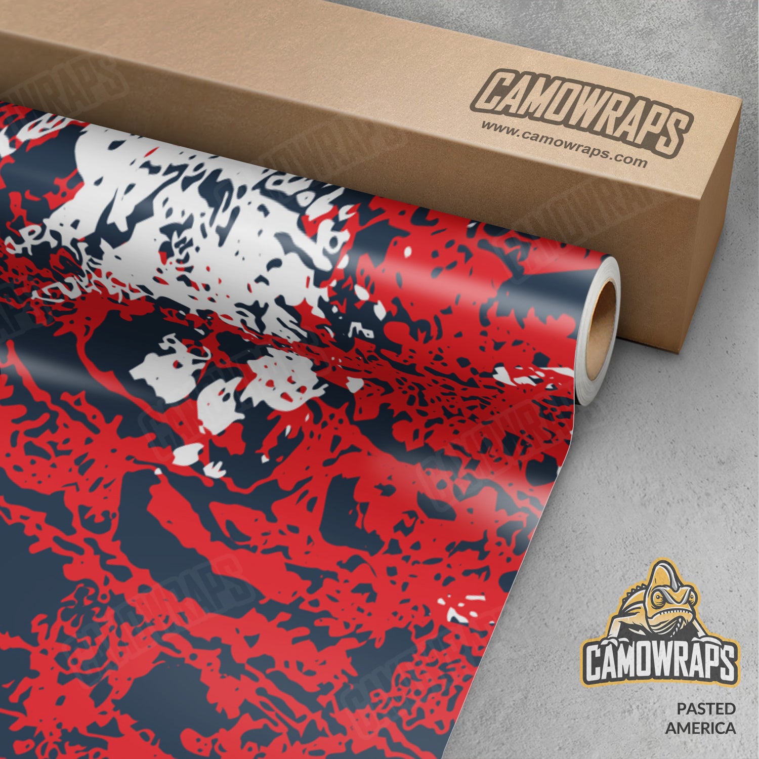 Pasted America Camo Vinyl Wrap