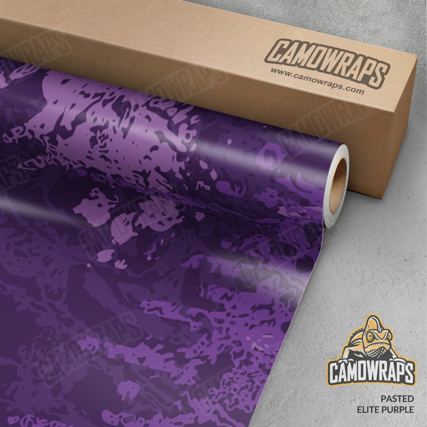 Pasted Elite Purple Camo Vinyl Wrap