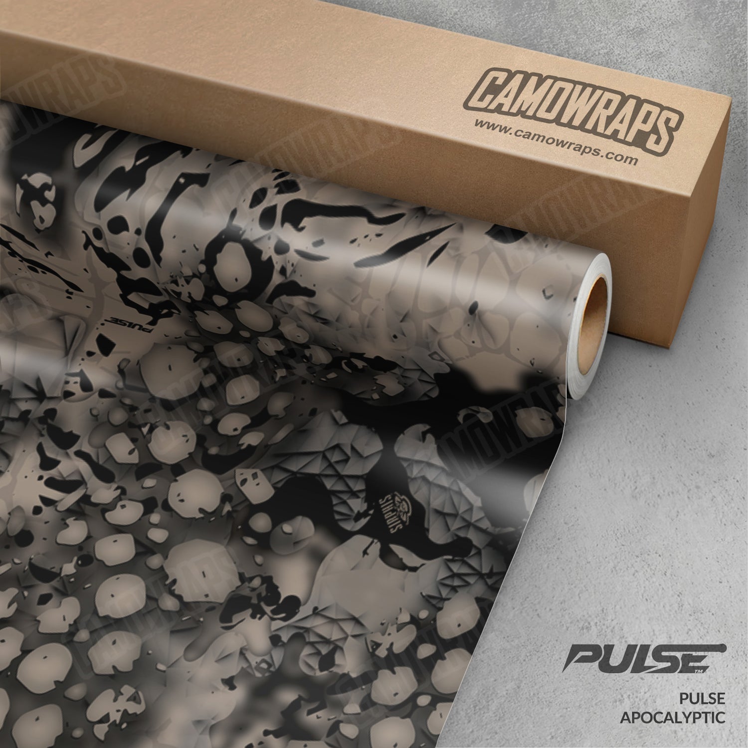 Pulse Apocalyptic Camo Vinyl Wrap