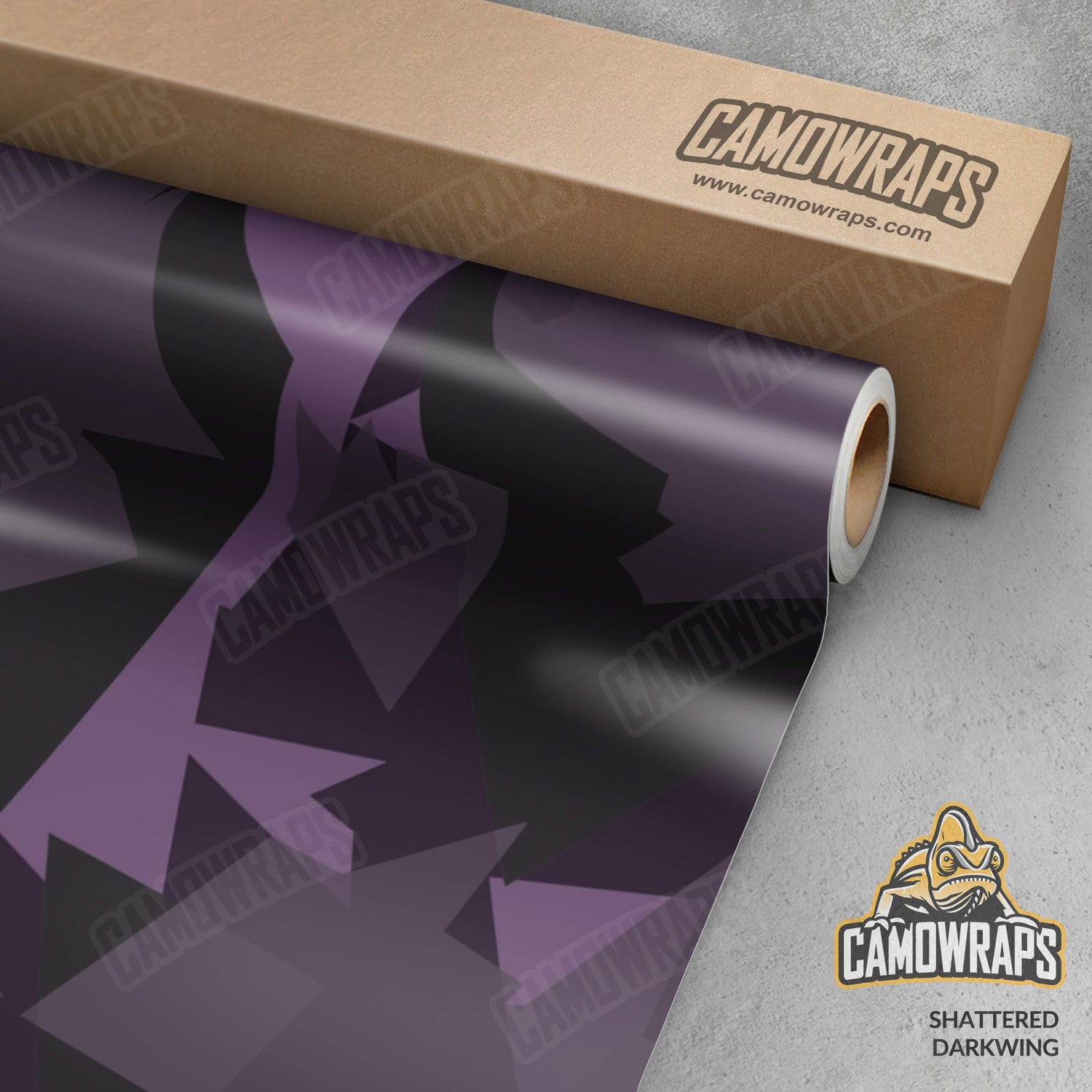 Shattered Darkwing Camo Vinyl Wrap