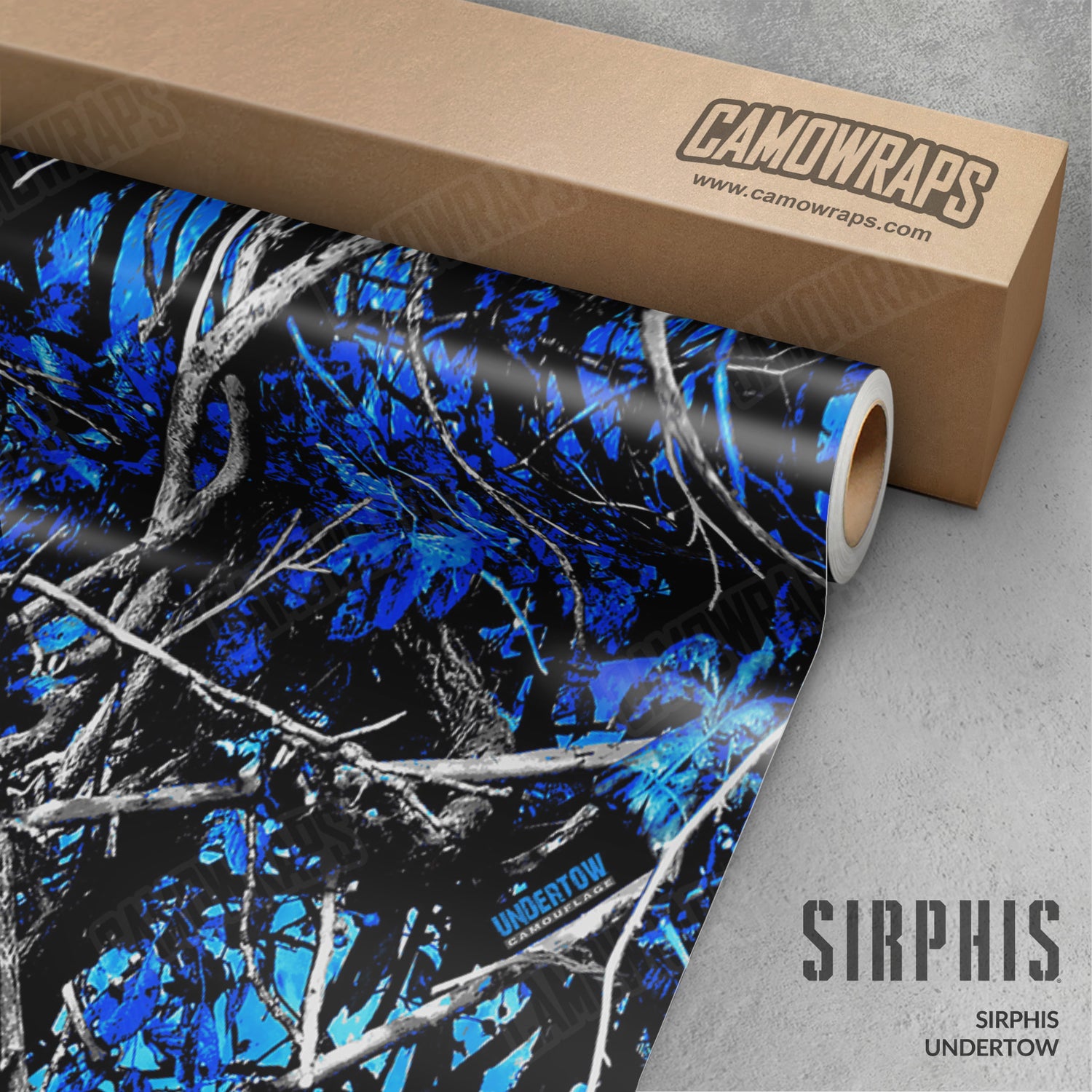 Sirphis Undertow Camo Vinyl Wrap