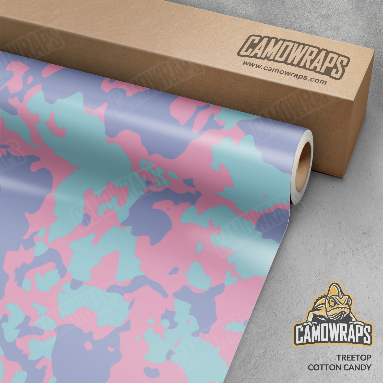 Treetop Cotton Candy Camo Vinyl Wrap