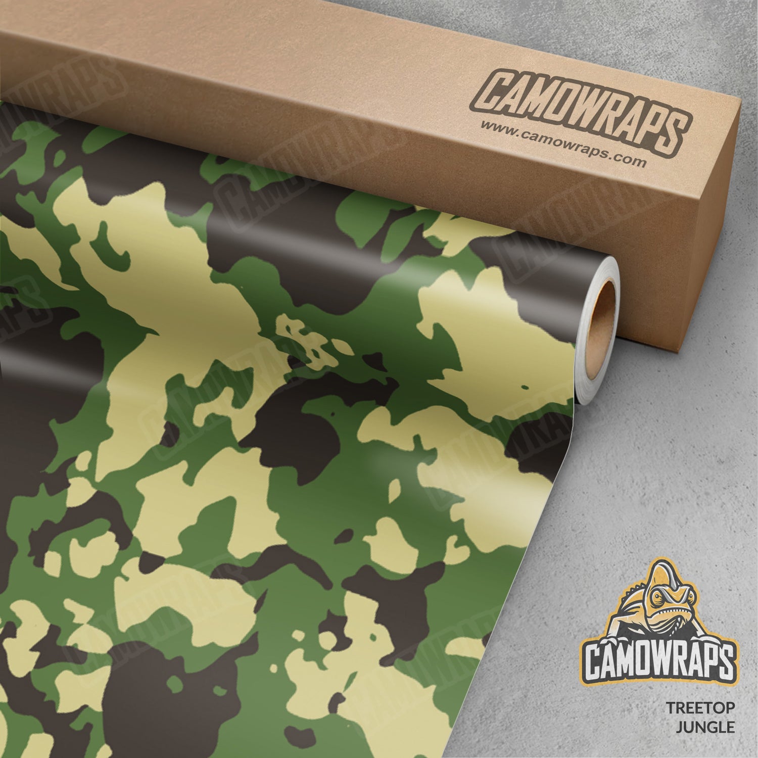 Treetop Jungle Camo Vinyl Wrap