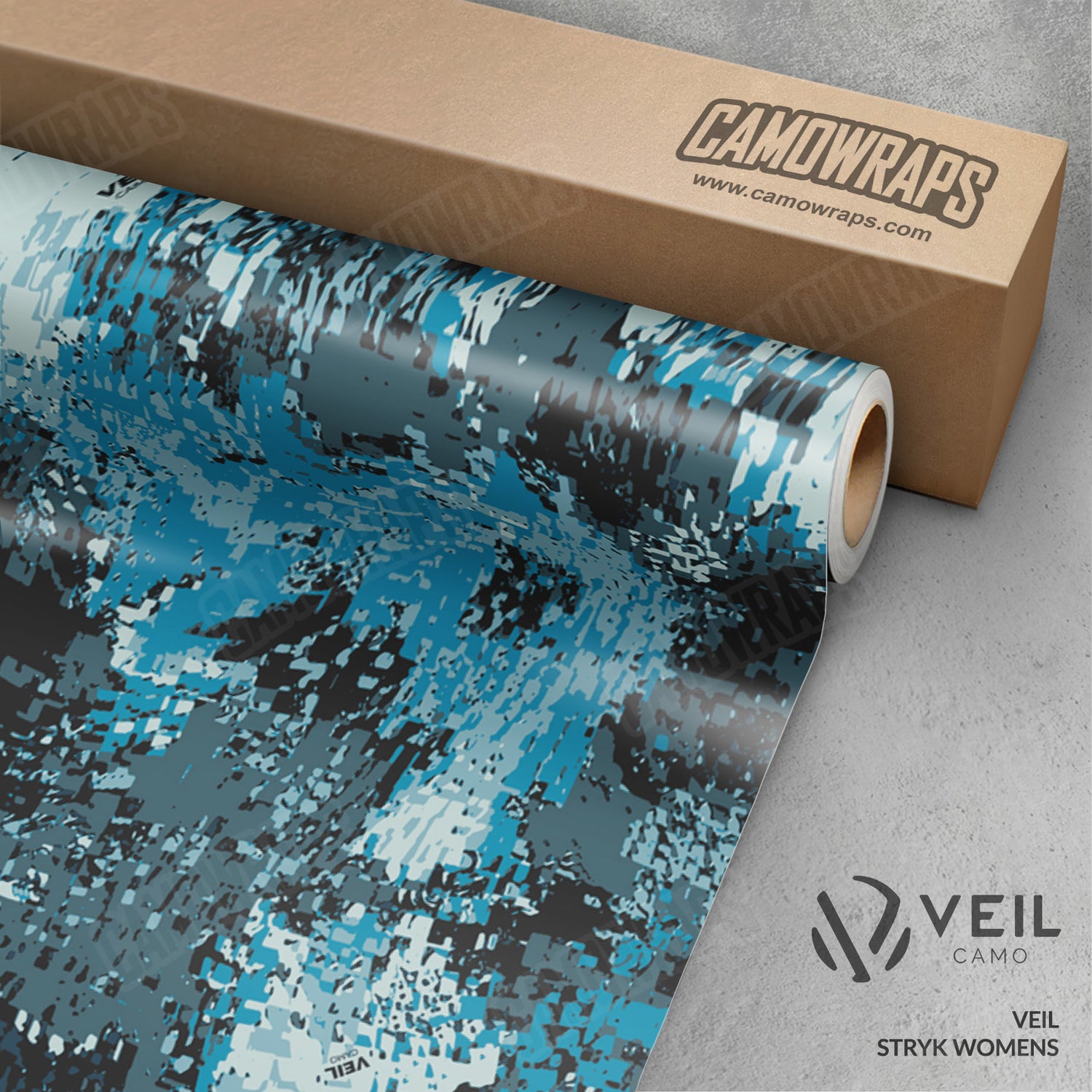 Veil Stryk Womens Camo Vinyl Wrap