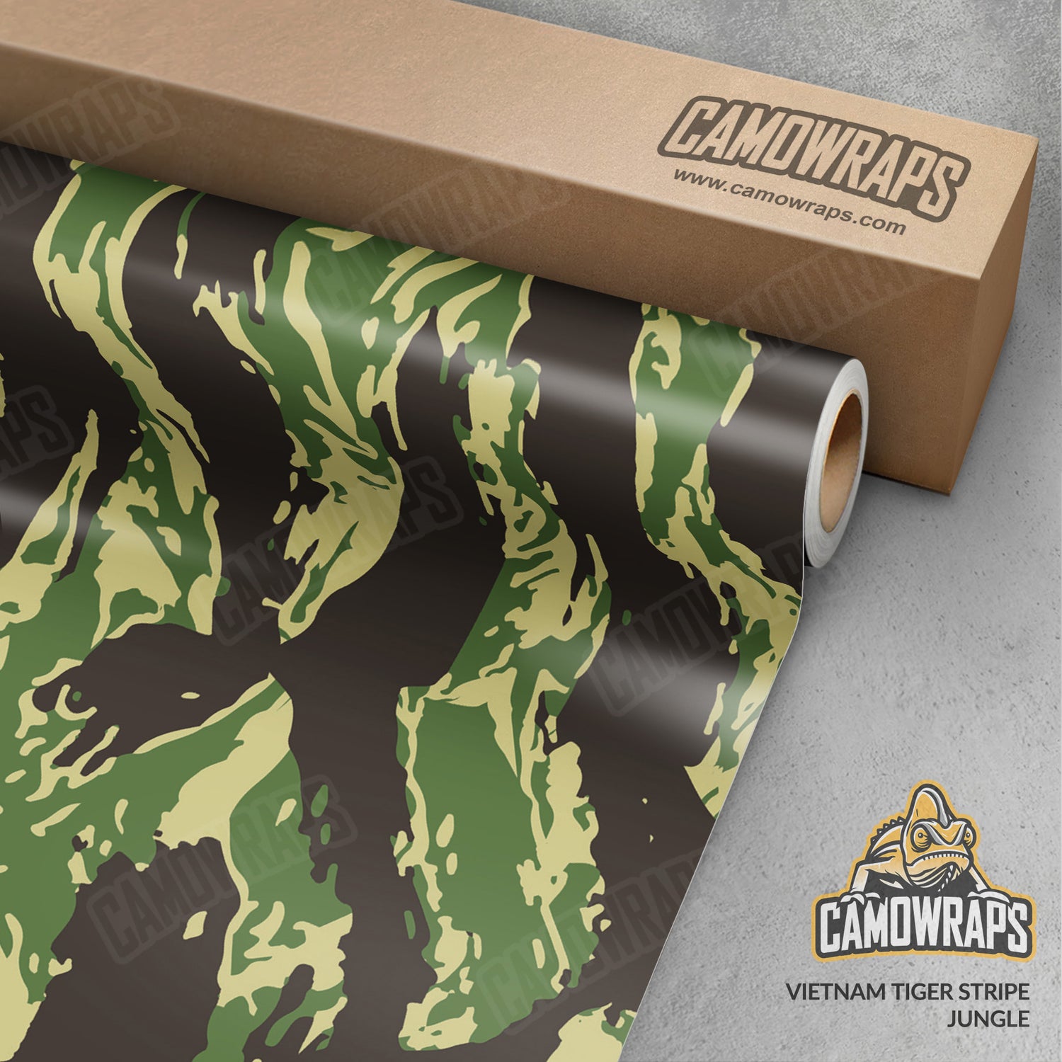 Vietnam Tiger Stripe Jungle Camo Vinyl Wrap