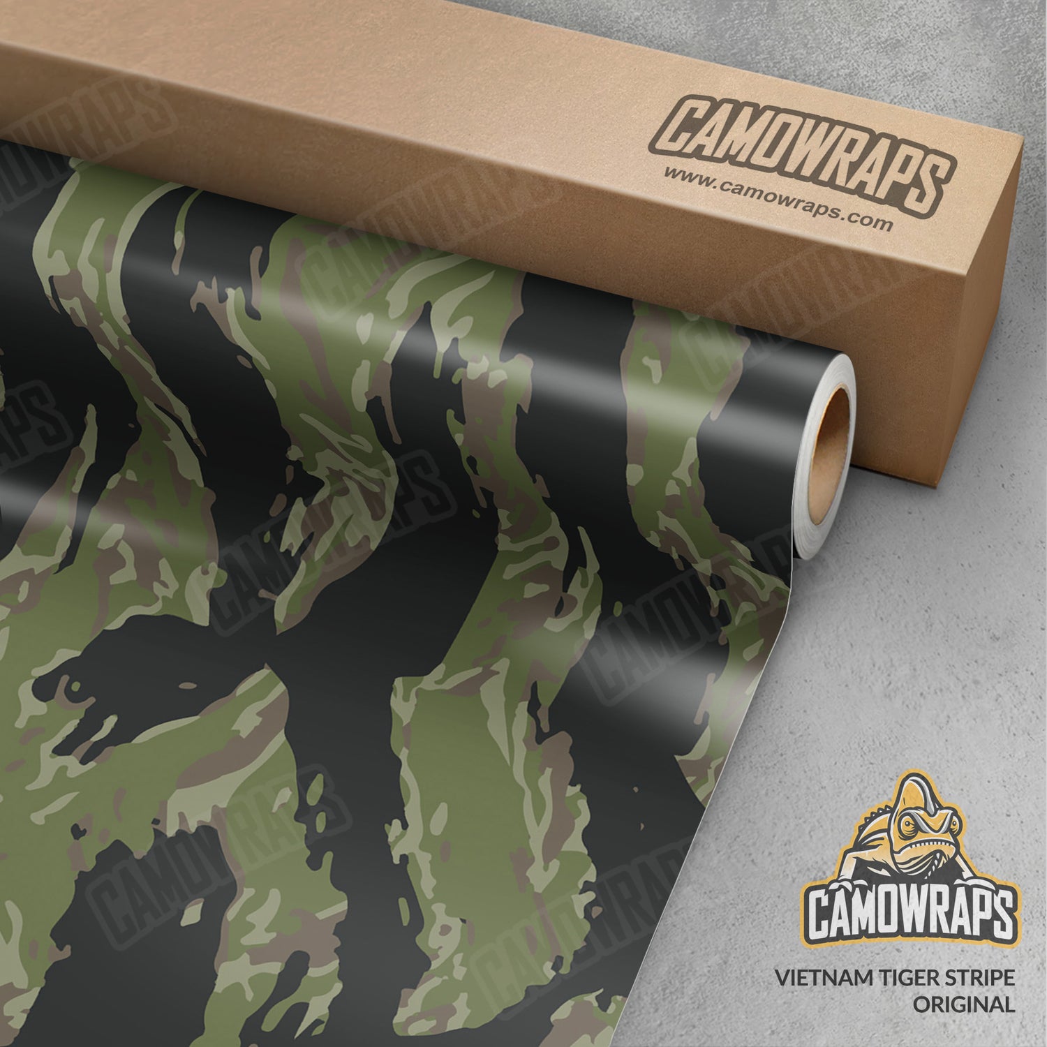 Vietnam Tiger Stripe Original Camo Vinyl Wrap